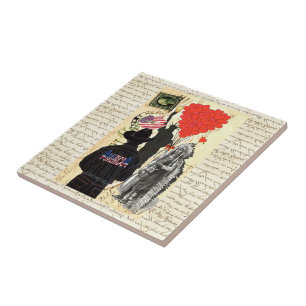 Vintage Merica Tile