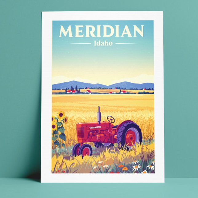 Vintage Meridian Idaho Postcard (Creator Uploaded)