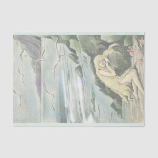 Vintage Mermaid  Dreaming Under the Sea Party  Tissue Paper