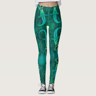 Vintage Mermaid Leggings