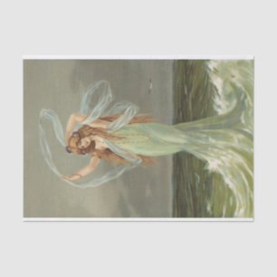 Vintage Mermaid Mermaids Decoupage Tissue Paper