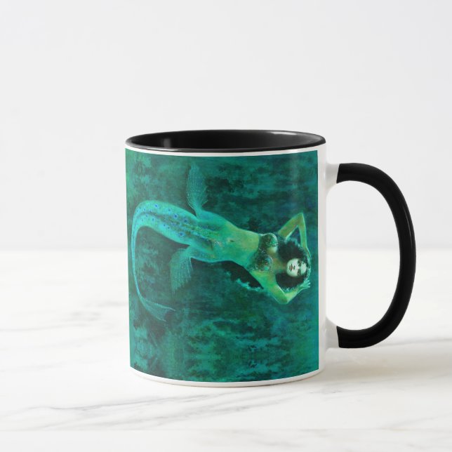 Vintage Mermaid Mug (Right)