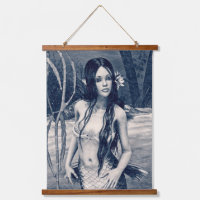 Vintage Mermaid Old Photo Fantasy Art