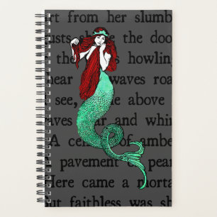 Vintage Mermaid Planner