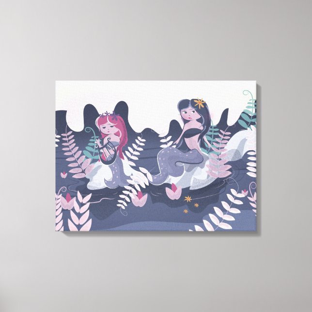 Vintage Mermaid Print (Front)
