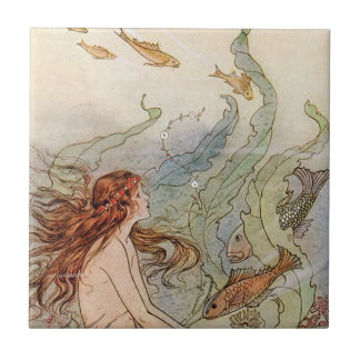 Vintage Mermaid Tile