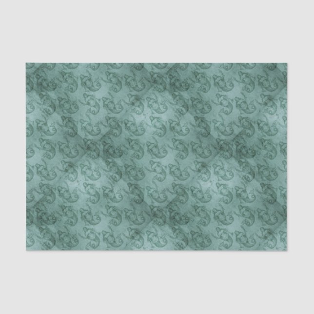 Vintage Mermaid Tissue Paper (Front)