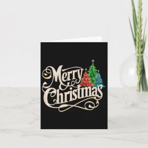 Vintage Merry Christmas  Card