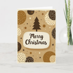 Vintage Merry Christmas Card
