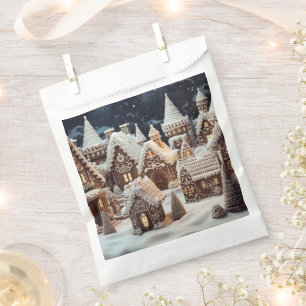 Vintage Merry Christmas Favour Bags