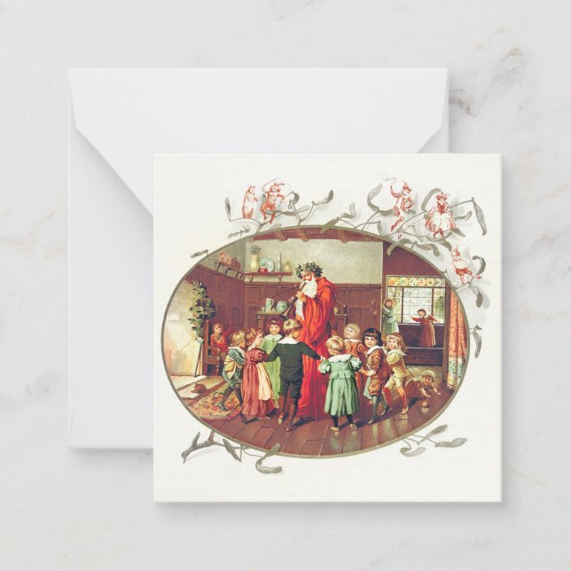 Vintage Merry Christmas/Happy Holidays Card (Front)