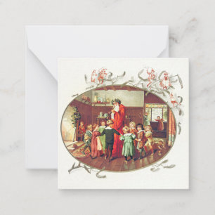 Vintage Merry Christmas/Happy Holidays Card