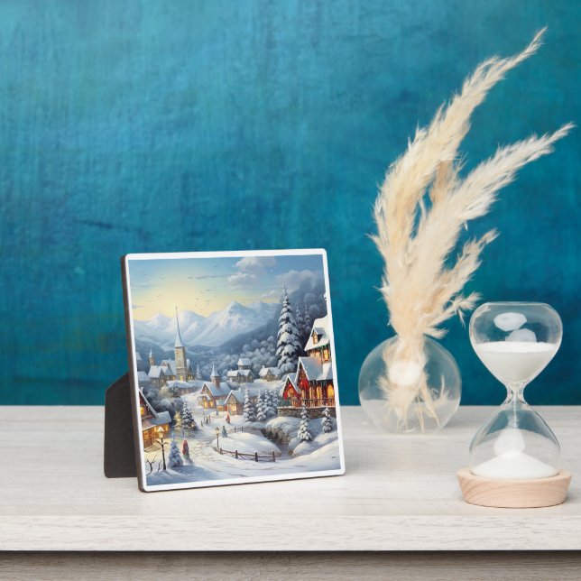 Vintage Merry Christmas Plaque (Insitu)