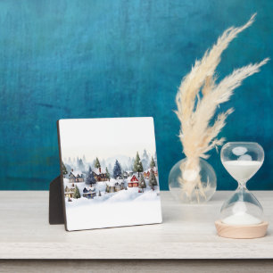 Vintage Merry Christmas Plaque