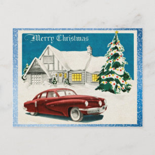 Vintage Merry Christmas Postcard