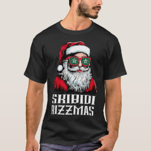 Vintage Merry Christmas Santa Sigmas Claus Skibidi T-Shirt