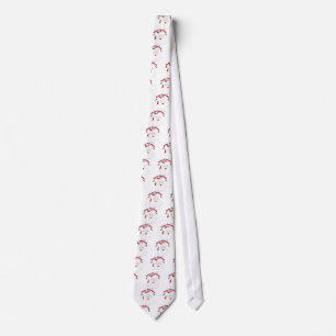Vintage Merry Christmas Santa Tie