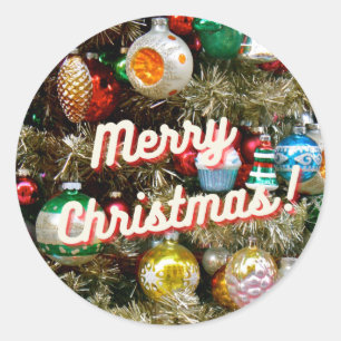 Vintage Merry Christmas! Sticker