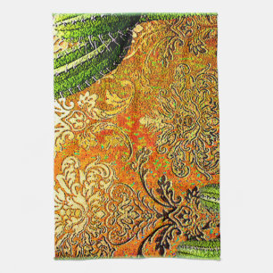 Vintage Mexican Desert Cactus   Tea Towel