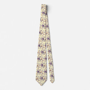 Vintage Mexican Fabric Print Tie