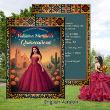 Vintage Mexican Quinceañera 15th Birthday
