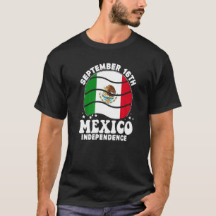Vintage Mexico Independence Day 2022 Mexican Pride T-Shirt