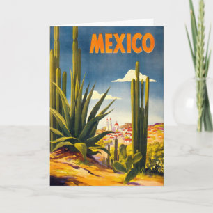 Vintage Mexico Travel Postcard