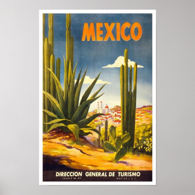 vintage mexico travel posters (Front)