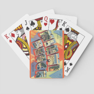 Vintage Miami Beach Florida Playing Cards
