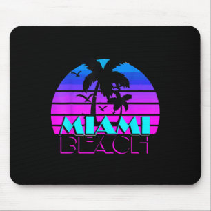 Vintage Miami Beach Novelty Tee Shirts, I Love Mia Mouse Mat