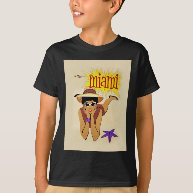 Vintage Miami Beach T-Shirt (Front)