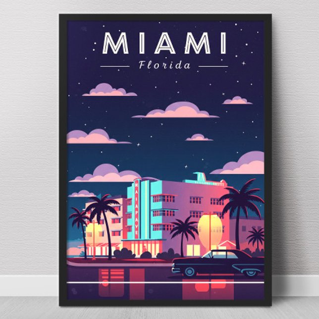 Vintage Miami Poster (Creator Uploaded)