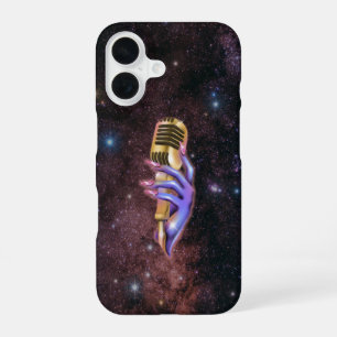 Vintage Mic iPhone 16 Case – Classic Design for Mu