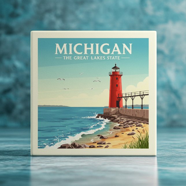  Vintage Michigan Tile (Creator Uploaded)