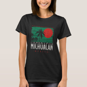 Vintage Michoacan Mexico Mexicano Mexicana Retro M T-Shirt