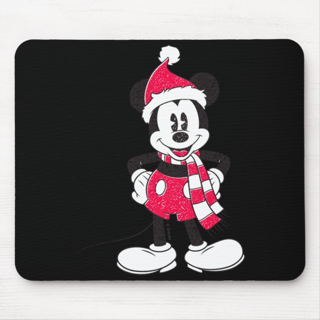 Vintage Mickey Festive Fun  Mouse Mat (Front)