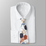 Vintage Microbiology on White Tie<br><div class="desc">This is basically what your guts look like on the inside,  right? Featuring various microbes,  phages,  viruses and the like,  you’ll be sure to recognise more of these as you learn microbiology.</div>