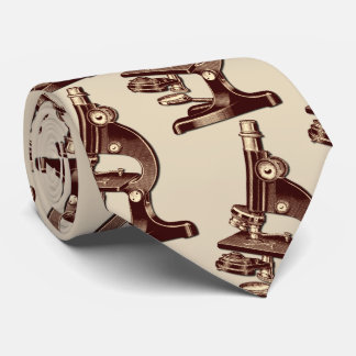Vintage Microscope Tie