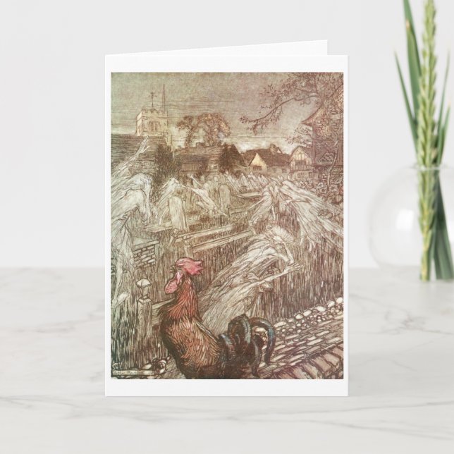 Vintage - Midsummer Night Spirits, Card (Front)
