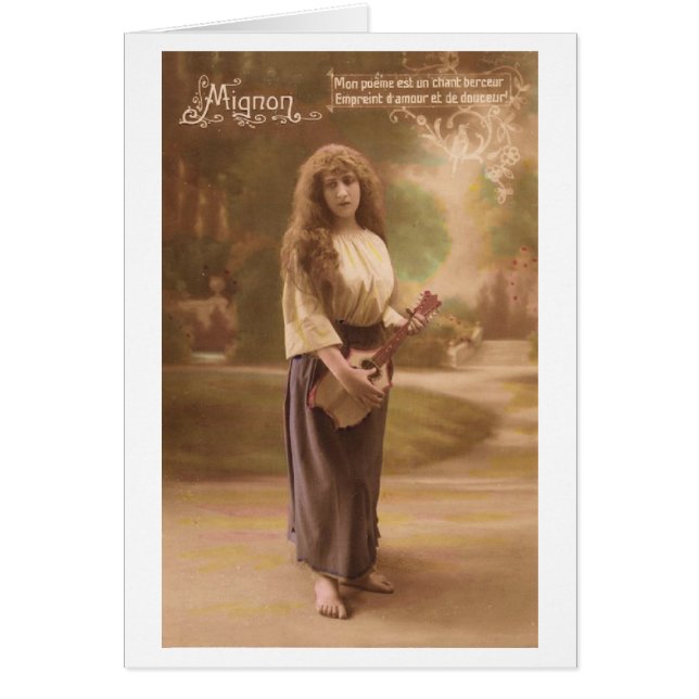 Vintage Mignon - French Opera, (Front)