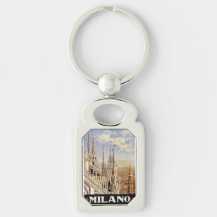 Vintage Milano Milan Italy key chain