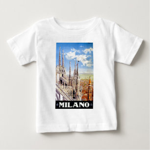 Vintage Milano Travel Baby T-Shirt