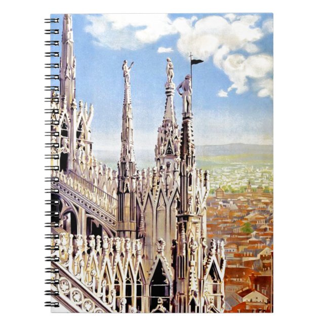 Vintage Milano Travel Notebook (Front)