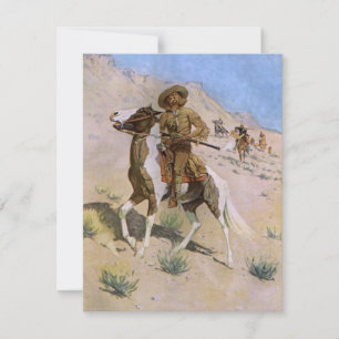 Vintage Military Cowboys, The Scout by Remington