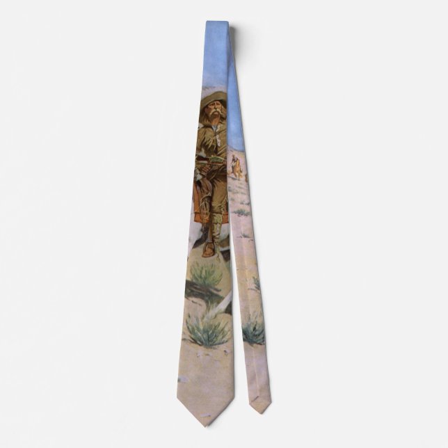 Vintage Military Cowboys, The Scout by Remington Tie (Front)