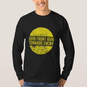 Vintage Military Front Towards Enemy Claymore Mine T-Shirt