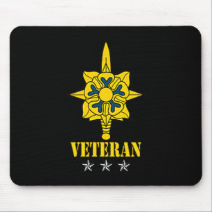 Vintage Military Intelligence Corps Shirt For Men Mouse Mat