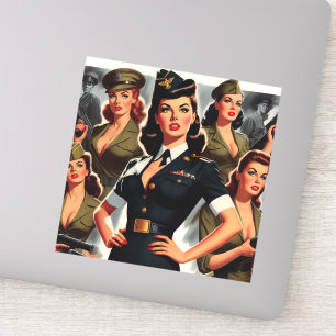 Vintage Military Pin-up