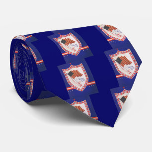 Vintage Military Valentine Tie