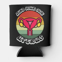 Vintage Mind Your Own Uterus Funny Feminist Gift